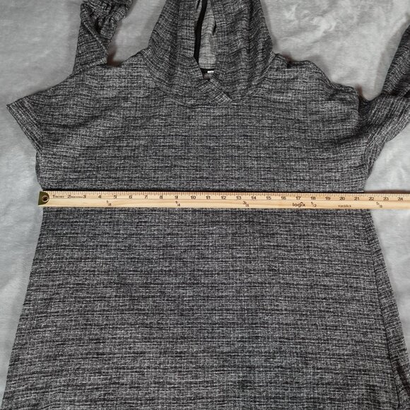 Lululemon Extra Mile Pullover Hoodie Womens Size 10 (Estimated) Running Gray - Picture 7 of 9